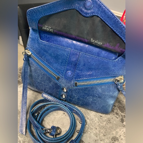 Botkier Trigger Crossbody Bag Purse in Blue - Picture 3 of 5